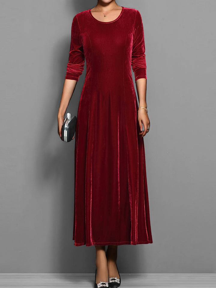 Avril | Robe en velours doux