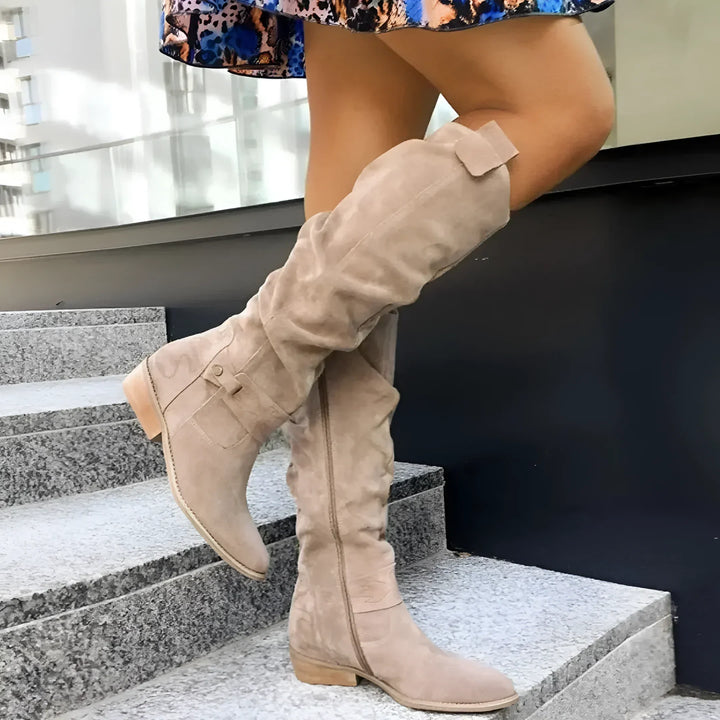Zanie | Bold Suede Boots