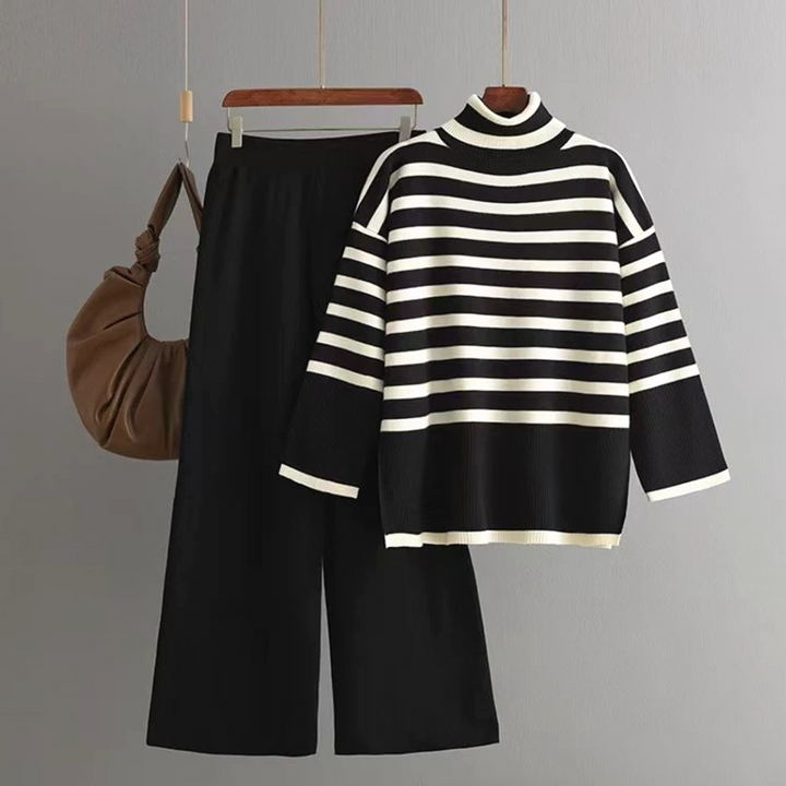 Abby™ - Ensemble rayé classique