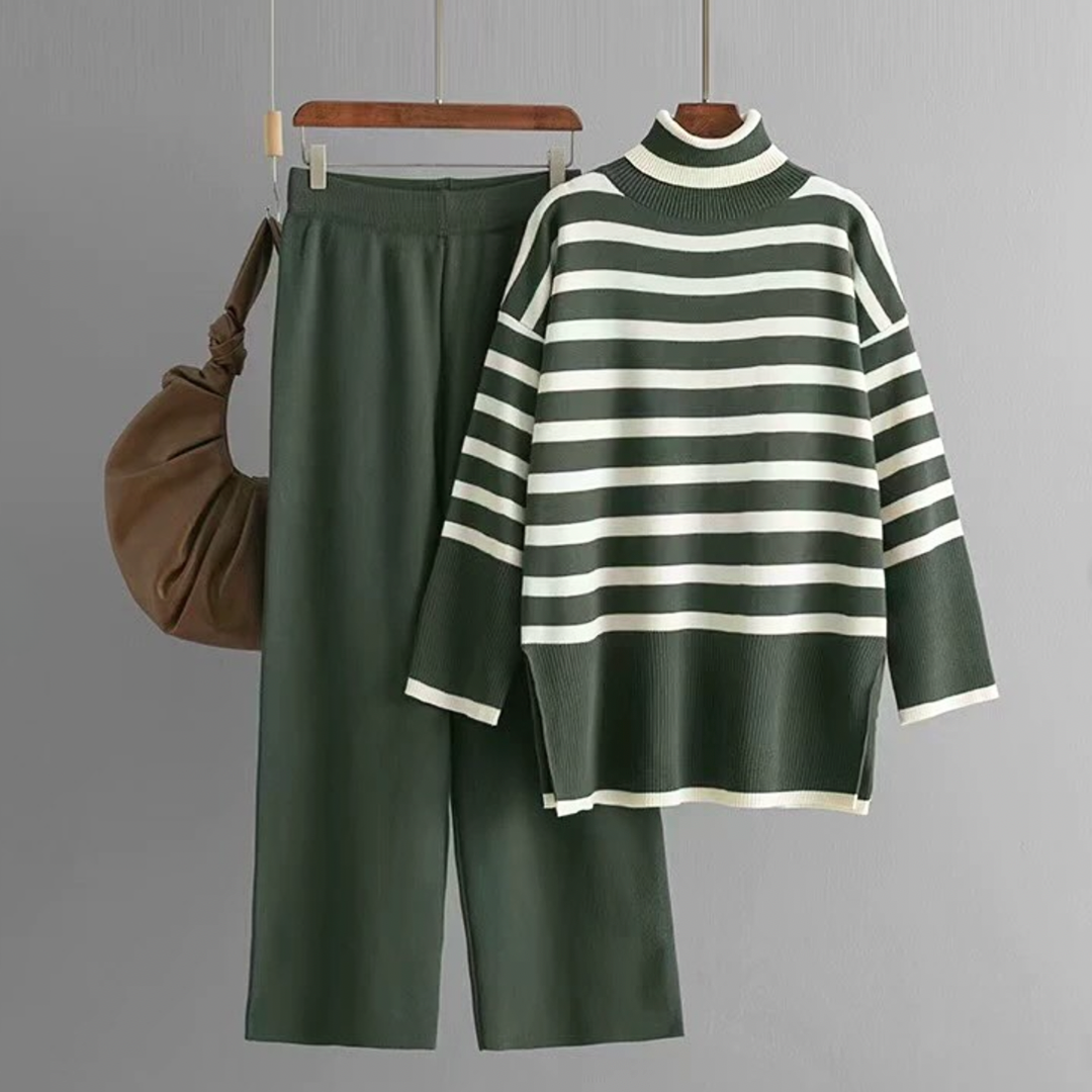 Abby™ - Ensemble rayé classique