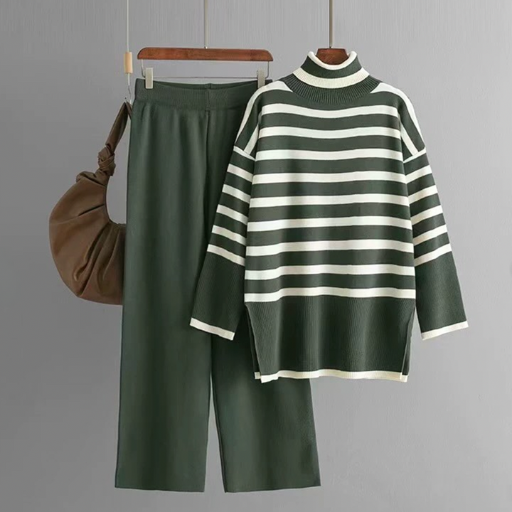 Abby™ - Ensemble rayé classique
