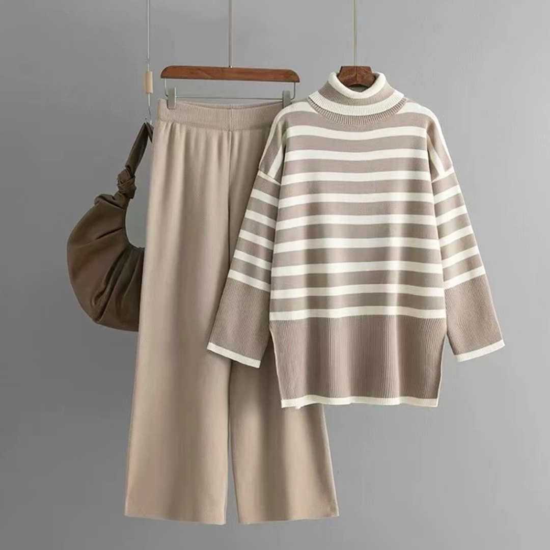 Abby™ - Ensemble rayé classique