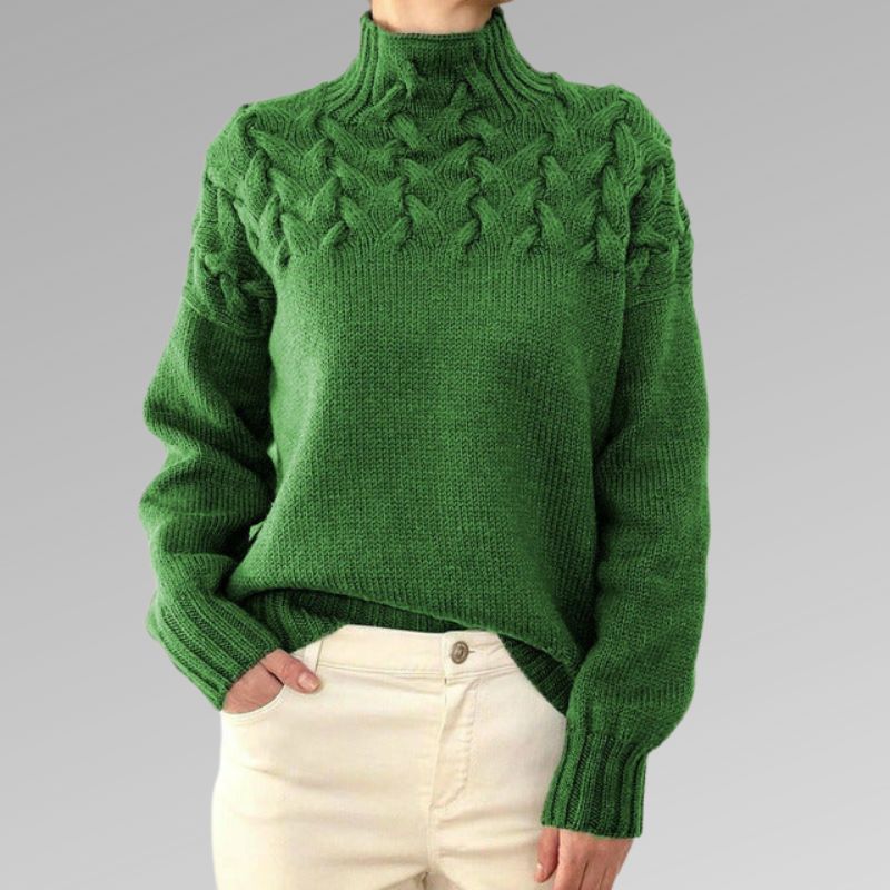 Jerra™ - Pull col roulé élégant