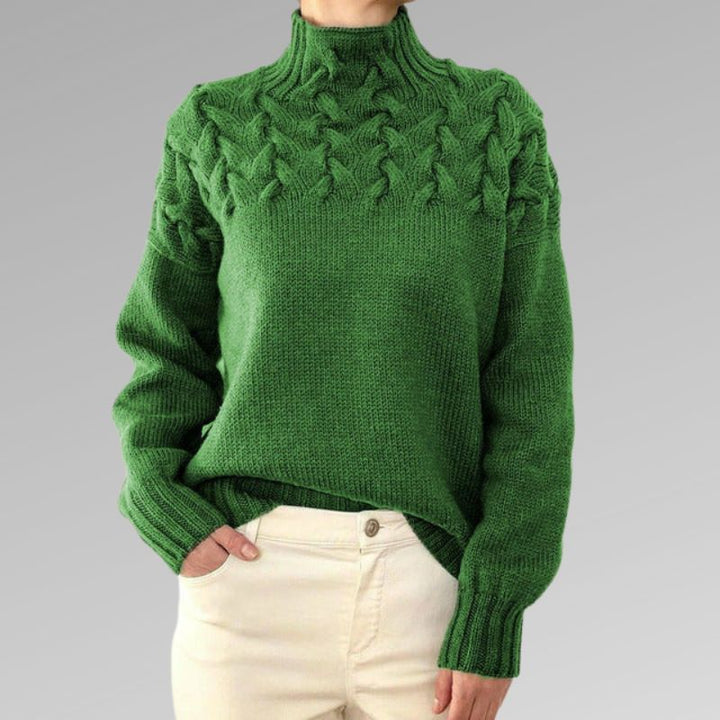 Jerra™ - Pull col roulé élégant