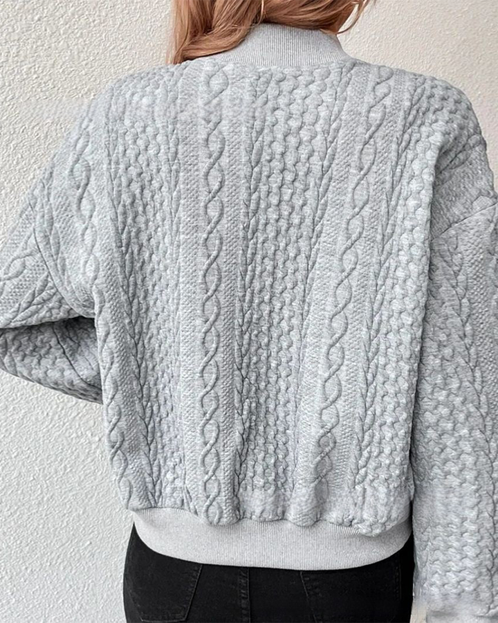 Elana™ - Pull boutonné décontracté