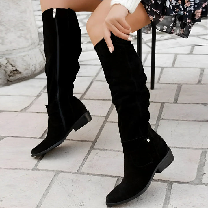 Zanie | Bold Suede Boots