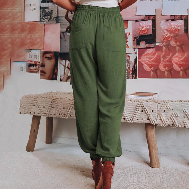 Kaeli™ – Pantalon élégant à cordon de serrage 