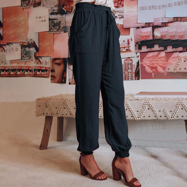 Kaeli™ – Pantalon élégant à cordon de serrage 