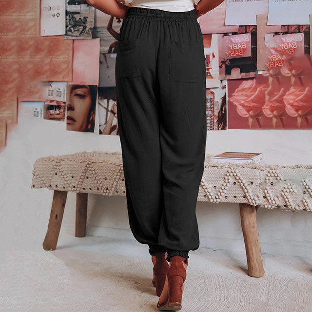Kaeli™ – Pantalon élégant à cordon de serrage 