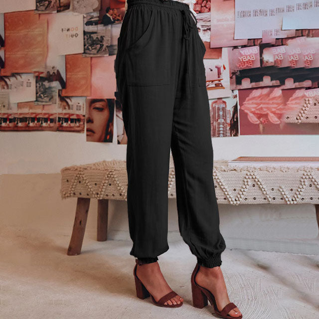 Kaeli™ – Pantalon élégant à cordon de serrage 