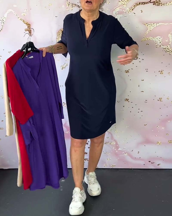 Mariana - V-Neck Dress