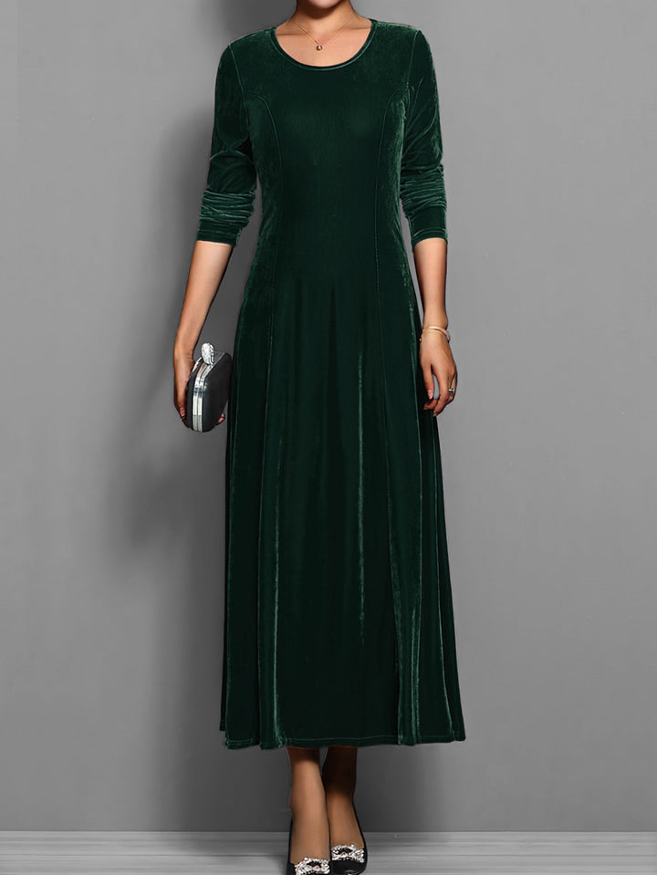 Avril | Robe en velours doux