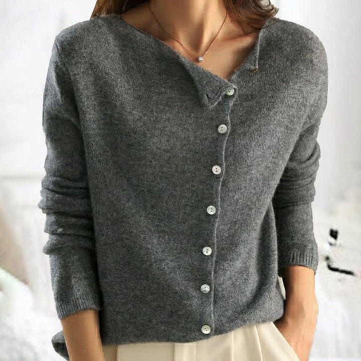 Kyra™ - Pull asymétrique à boutons