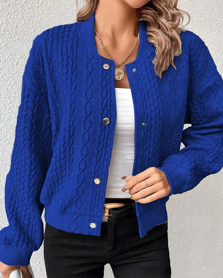 Elana™ - Pull boutonné décontracté