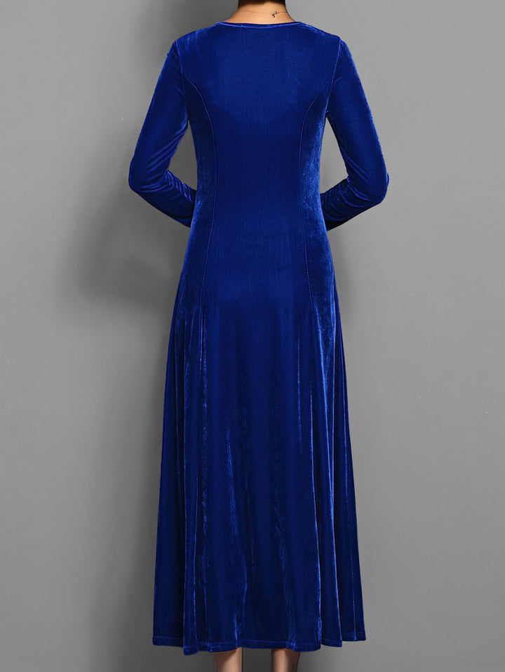 Avril | Robe en velours doux