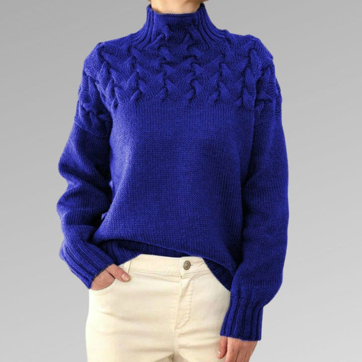 Jerra™ - Pull col roulé élégant