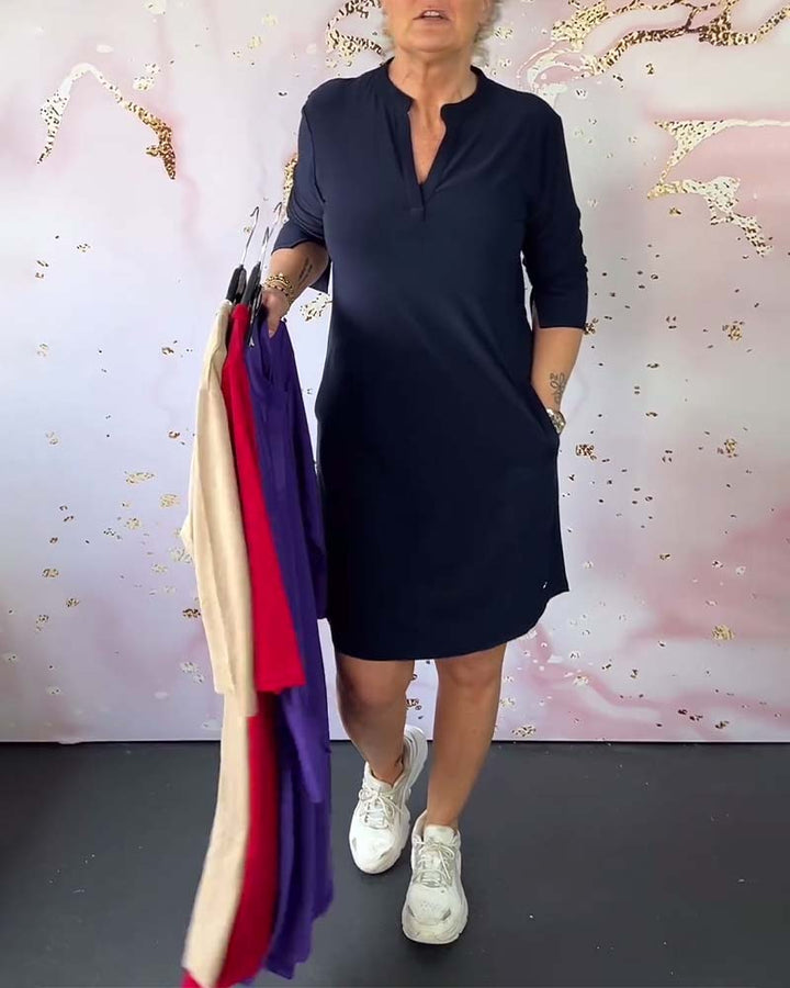 Mariana - V-Neck Dress