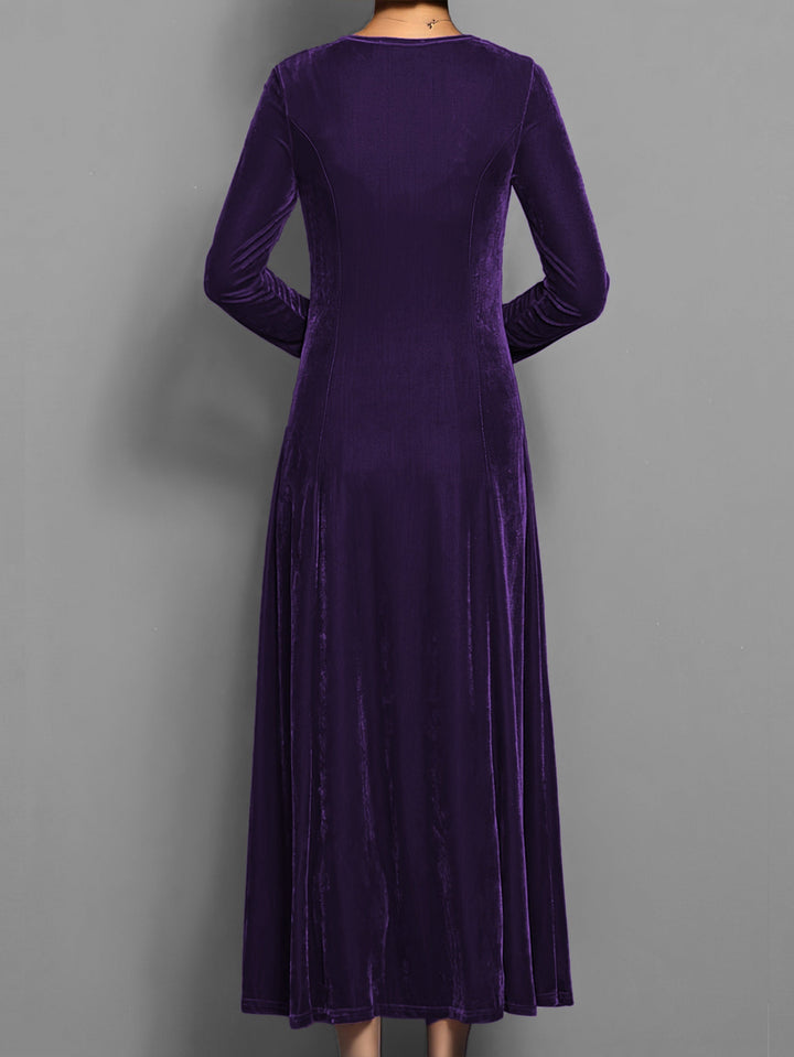 Avril | Robe en velours doux