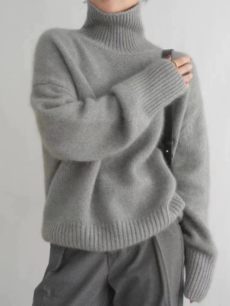 Irene™ - Pull col roulé douillet