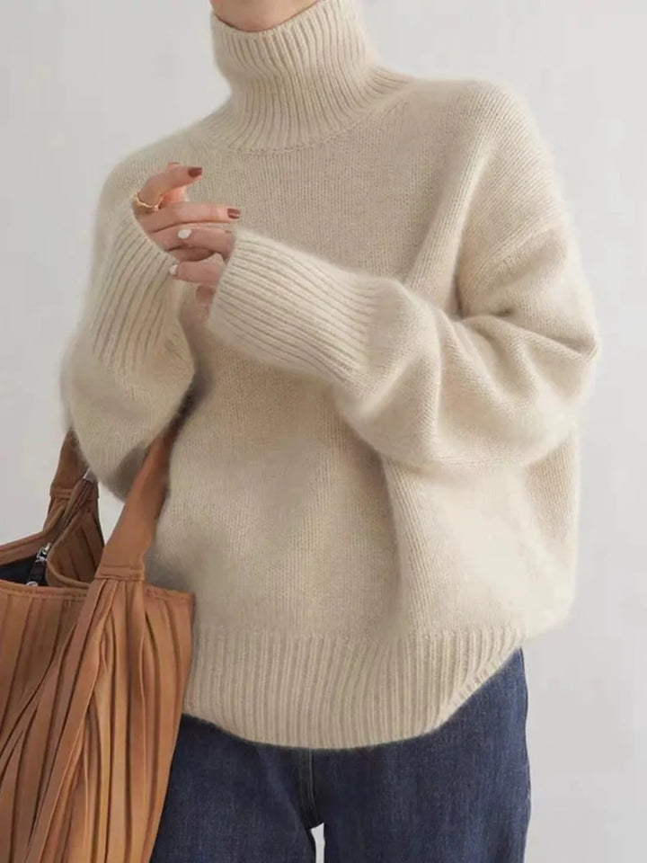 Irene™ - Pull col roulé douillet