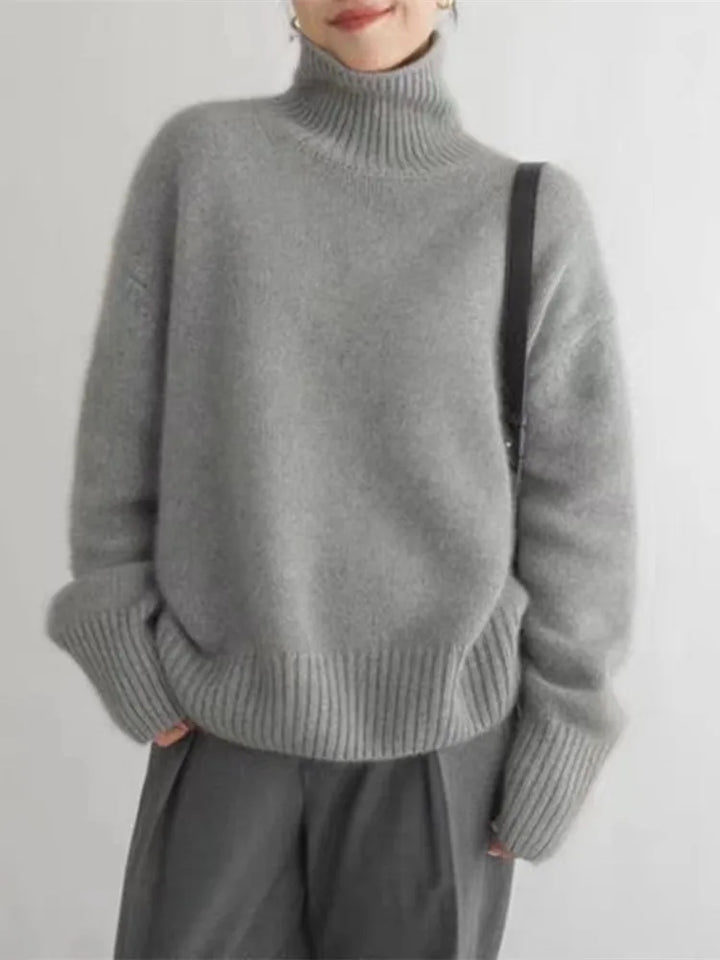 Irene™ - Pull col roulé douillet