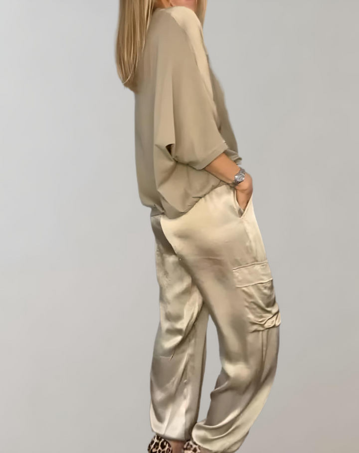 Miriam - Ensemble de salon Silky Cargo