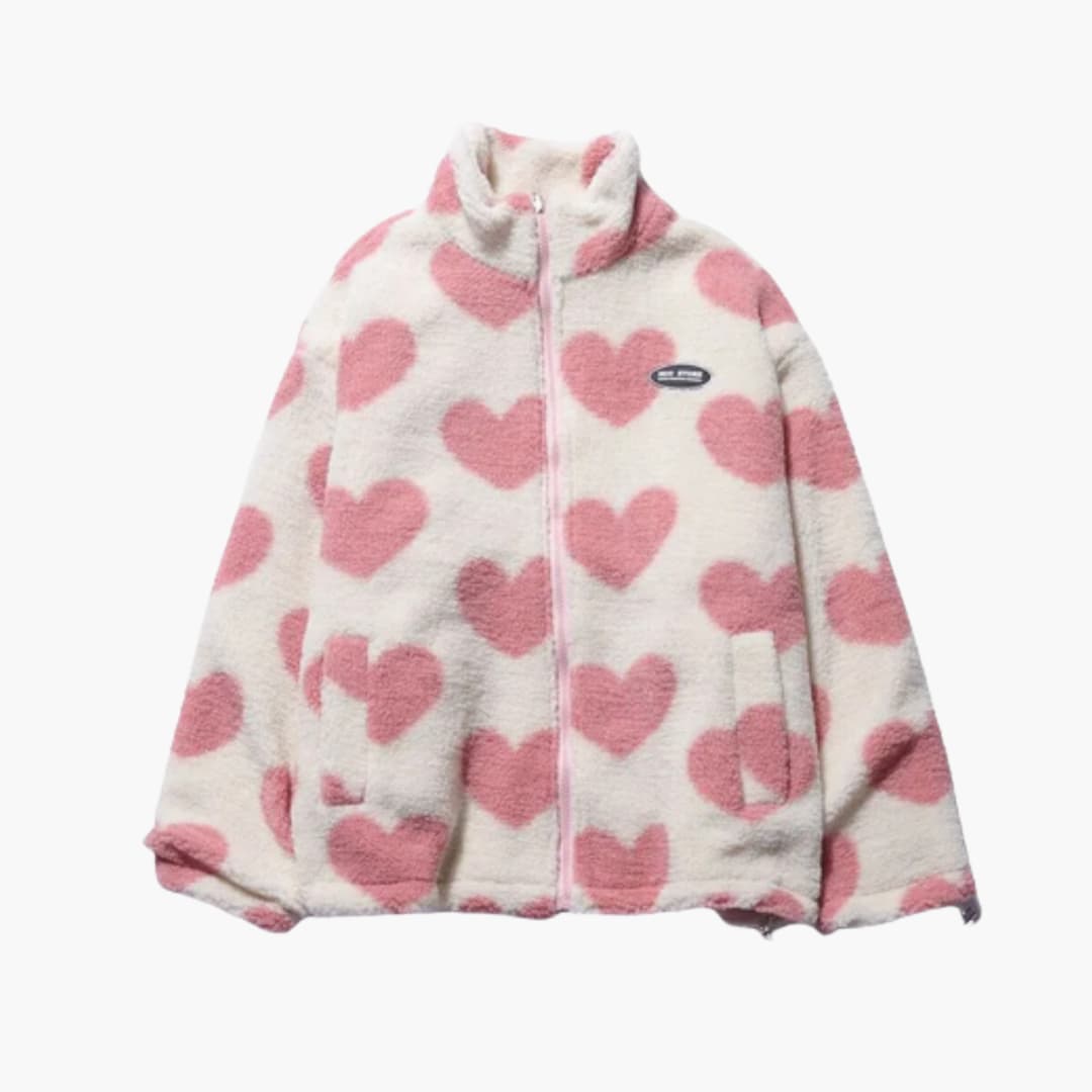 Karrie™ - Veste réversible doublée de cœur
