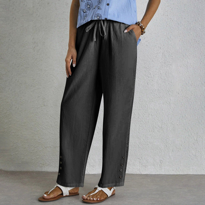 Celena™ - Pantalon boutonné sans effort