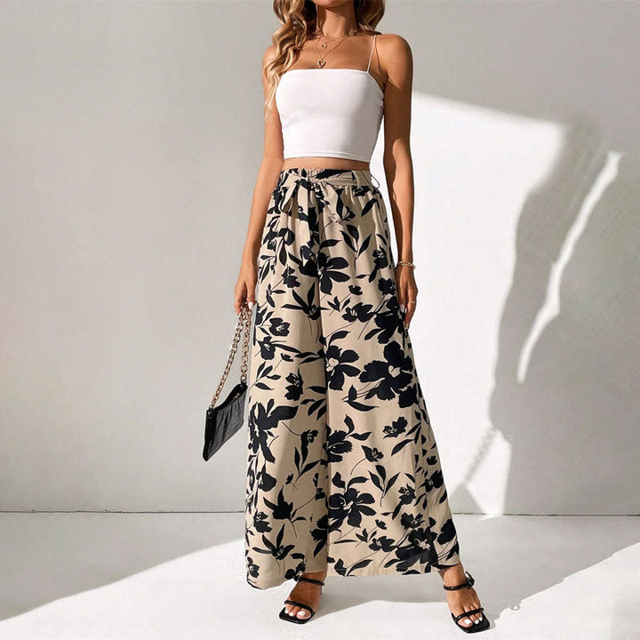 Essia™ - Pantalon imprimé Bloom 