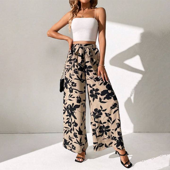 Essia™ - Pantalon imprimé Bloom 