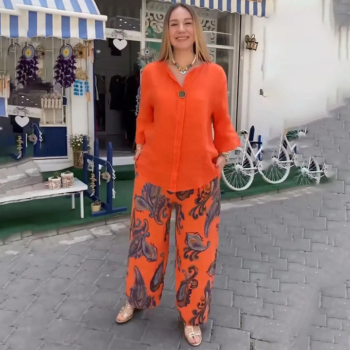 Flavia™ - Ensemble Boho élégant