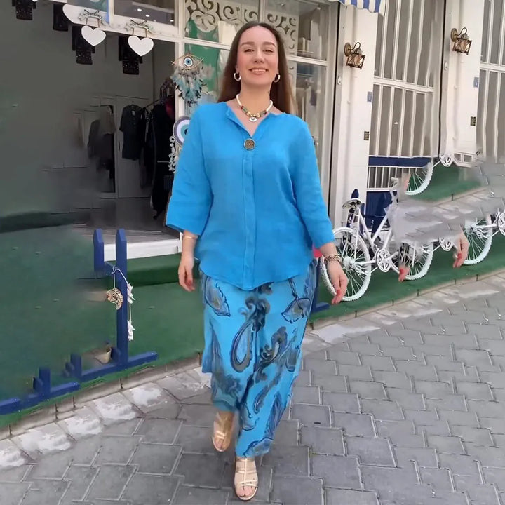 Flavia™ - Ensemble Boho élégant