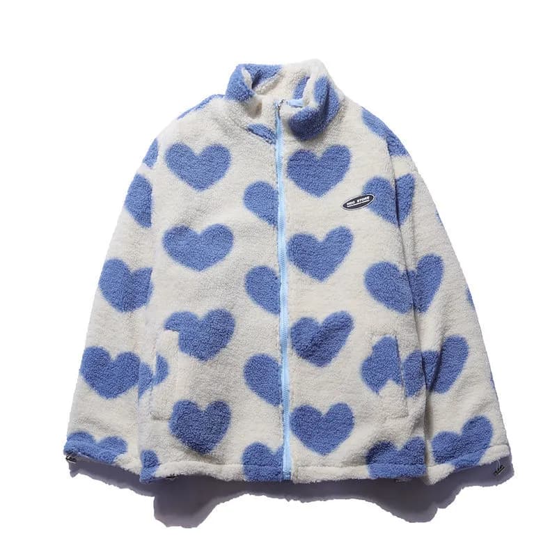 Karrie™ - Veste réversible doublée de cœur