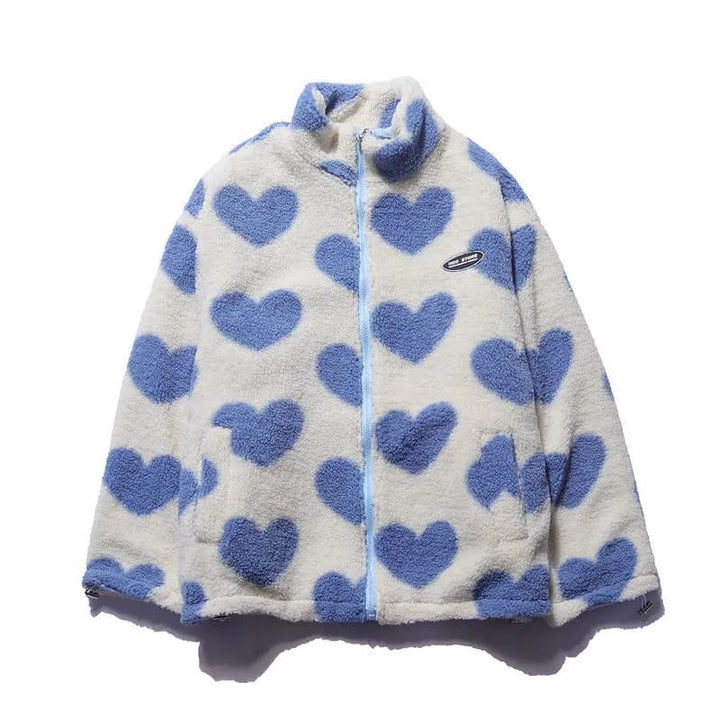 Karrie™ - Veste réversible doublée de cœur
