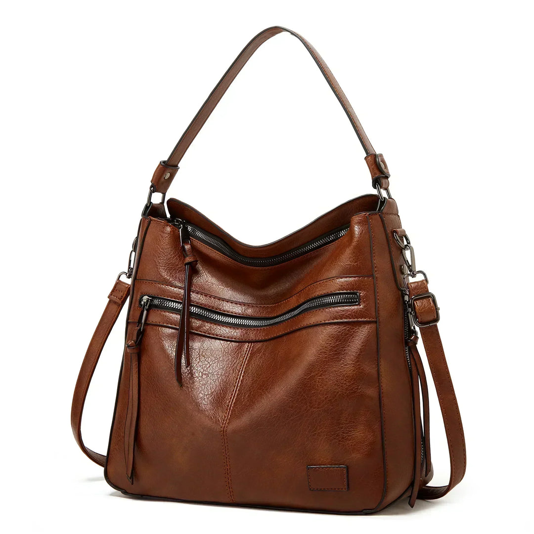 Estelle - Vintage Multi-Zip Bag