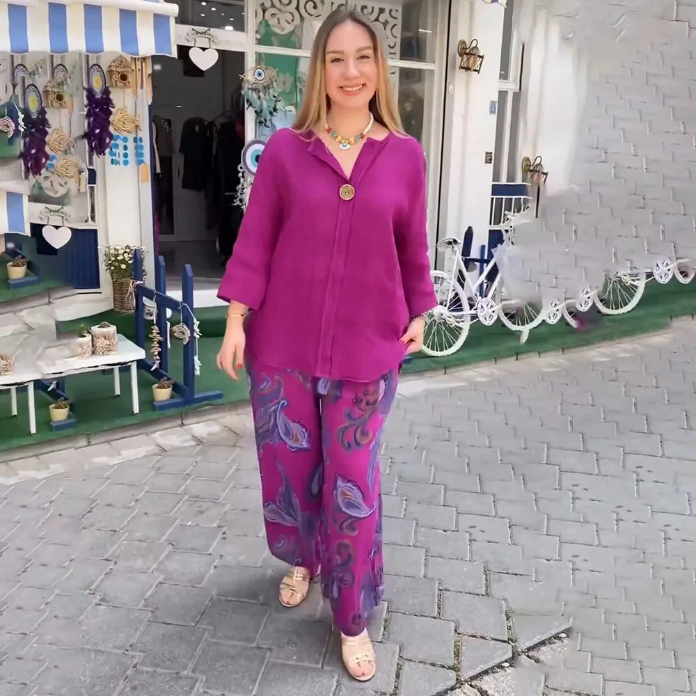 Flavia™ - Ensemble Boho élégant