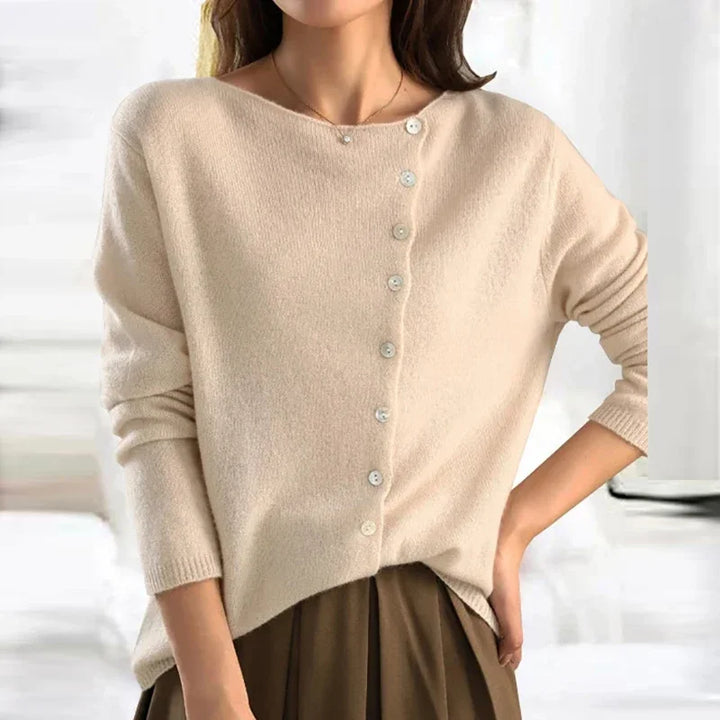 Kyra™ - Pull asymétrique à boutons