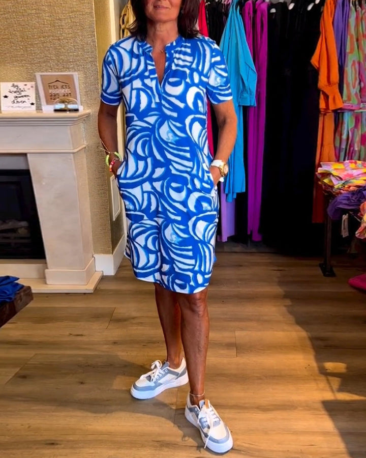Sabine - Short-Sleeved Dress