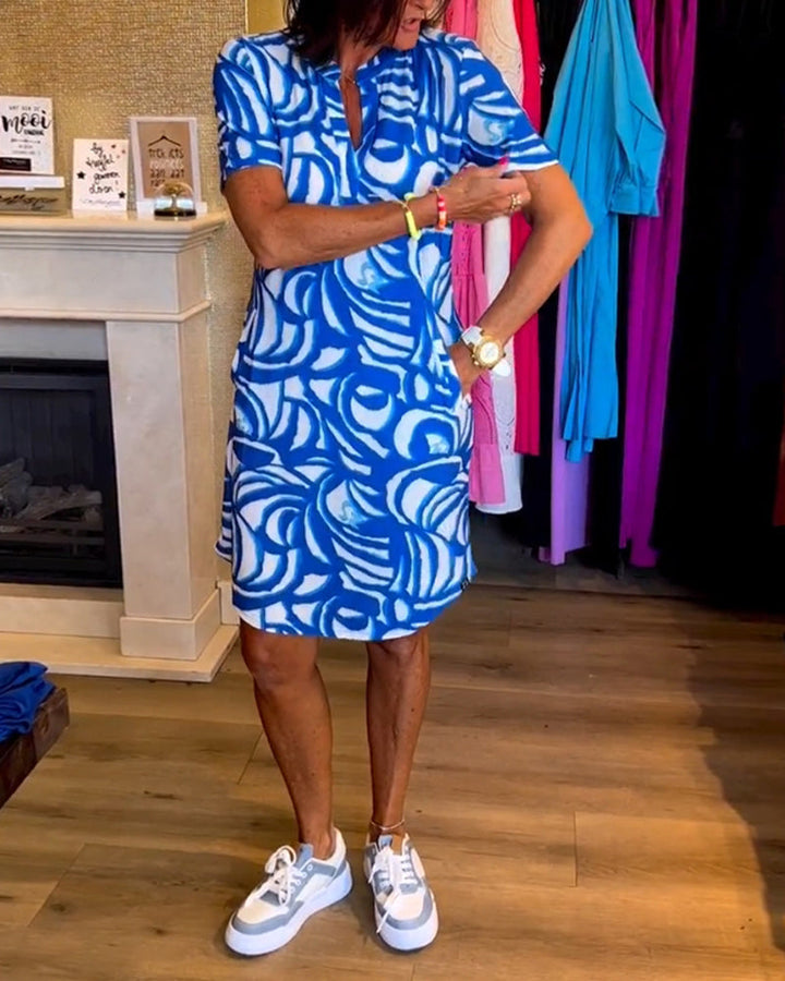 Sabine - Short-Sleeved Dress