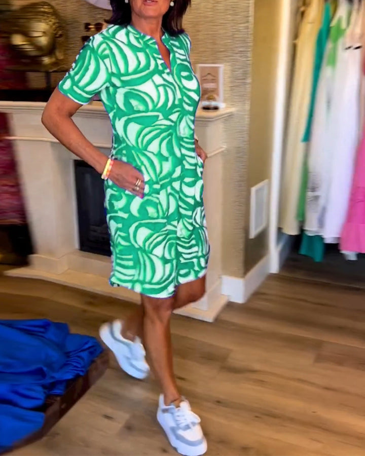 Sabine - Short-Sleeved Dress