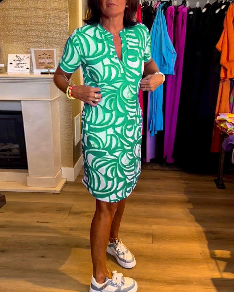 Sabine - Short-Sleeved Dress