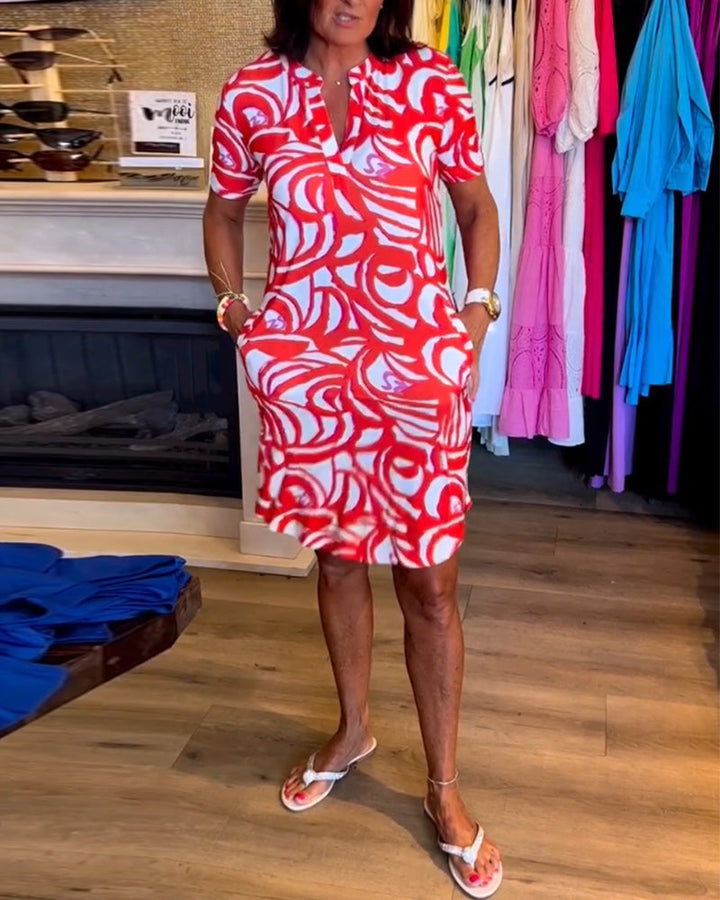 Sabine - Short-Sleeved Dress
