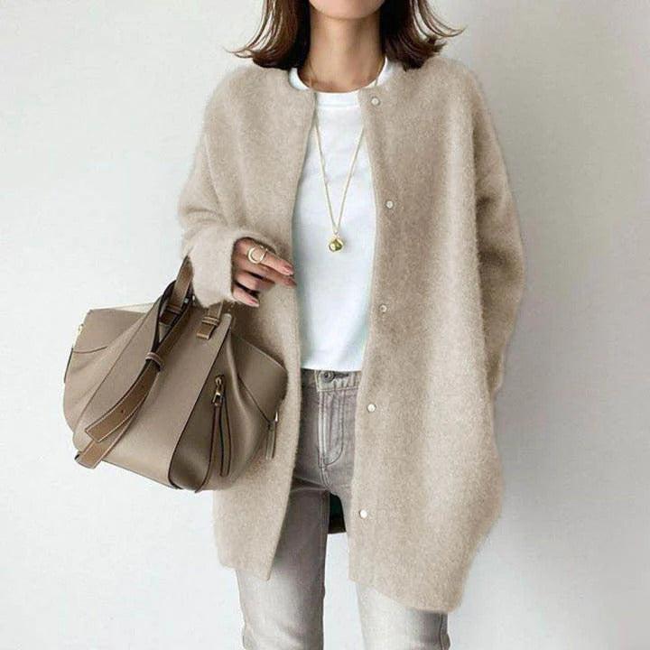 Zoey - Veste en laine chic et confortable pour femme