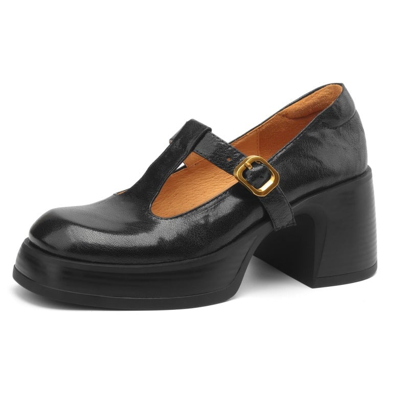 Clara | Chaussures Mary Jane en cuir élégantes