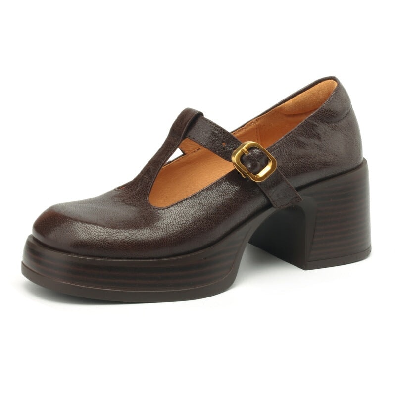 Clara | Chaussures Mary Jane en cuir élégantes