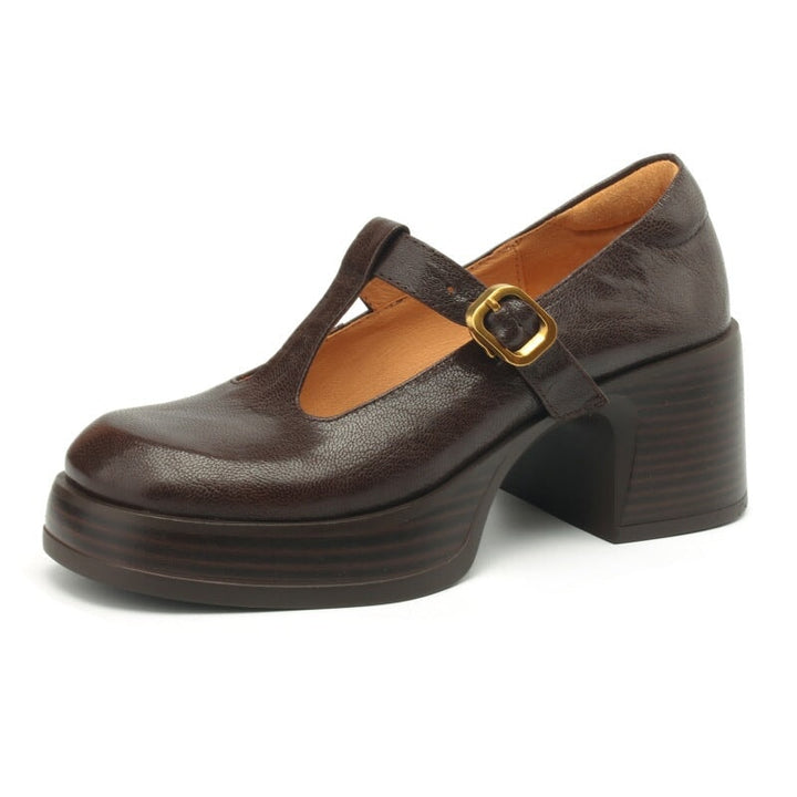 Clara | Chaussures Mary Jane en cuir élégantes