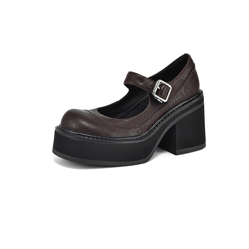 Lena | Chaussures Mary Jane en cuir élégantes