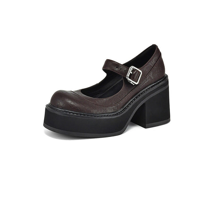 Lena | Chaussures Mary Jane en cuir élégantes