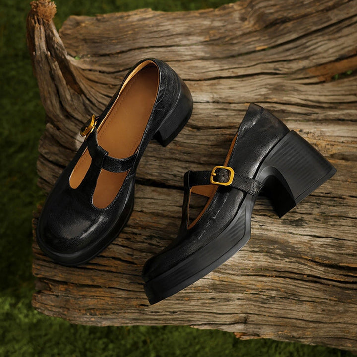 Clara | Chaussures Mary Jane en cuir élégantes