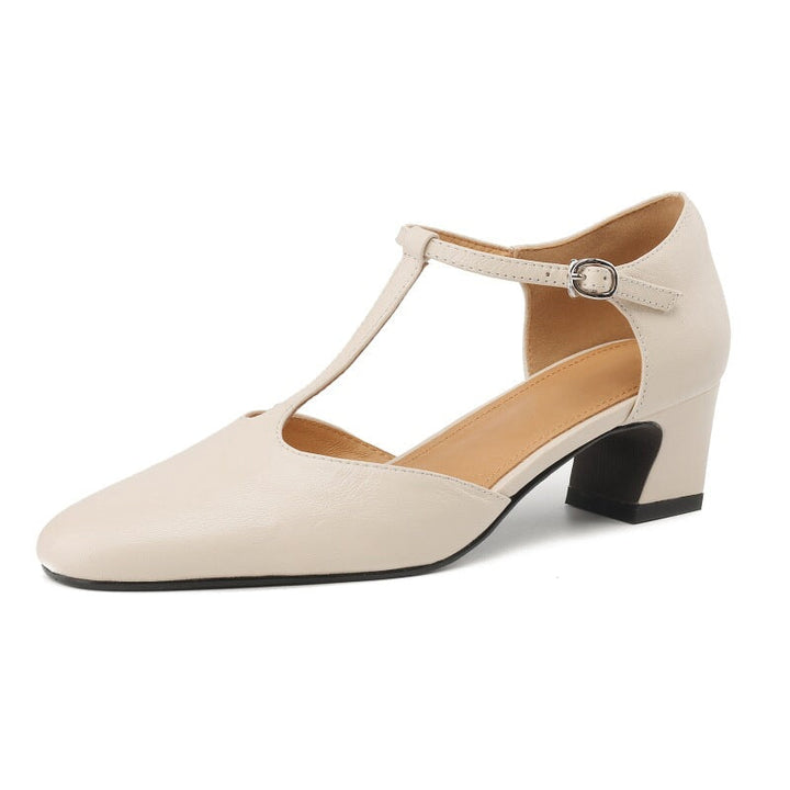 Béatrice | Mary Janes classiques en cuir